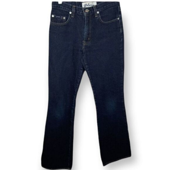 Express Bleus Vintage 90s Flare Jeans sz 3/4 Long - Picture 1 of 8